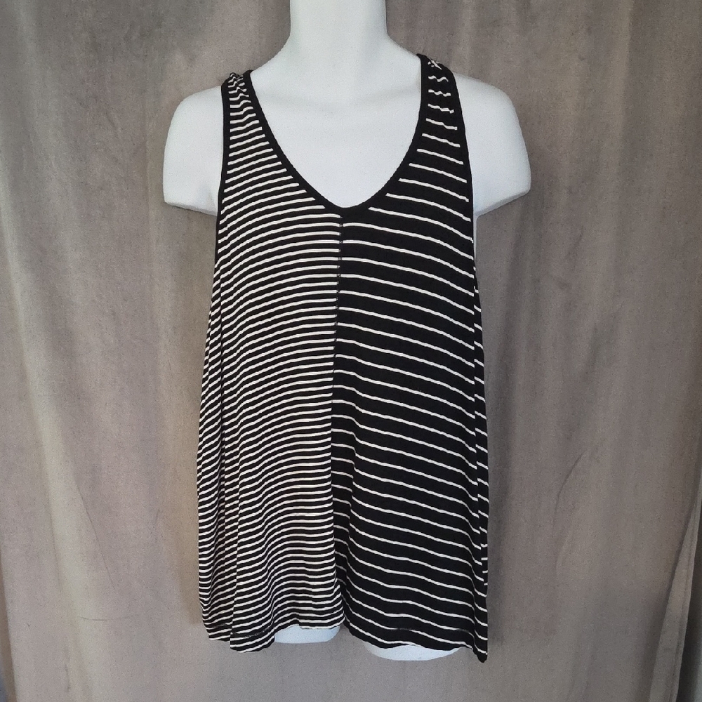 Active Zone 2x Striped Women's Tank Top
